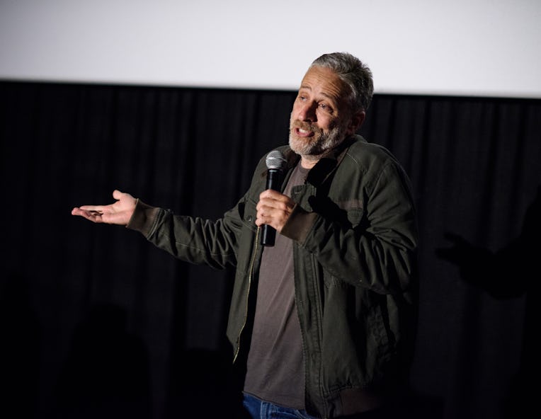 MONTCLAIR, NJ - MAY 07: Jon Stewart attends the Montclair Film Festival 2016 on May 7, 2016 in Mont...