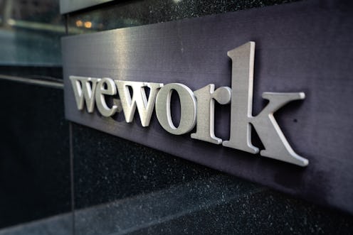 LOS ANGELES, UNITED STATES - 2020/02/01: A view of WeWork logo. (Photo by Alex Tai/SOPA Images/Light...
