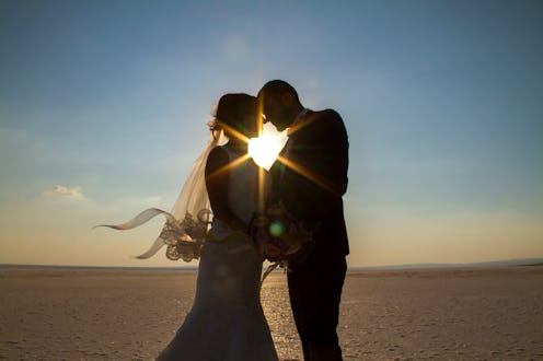 Newlyweds in Salt lake.