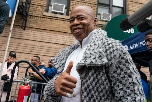 NEW YORK, UNITED STATES - 2022/03/06: Mayor Eric Adams attends NYRR (New York Road Runners) Washingt...