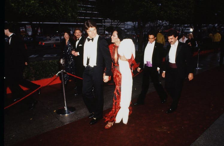 Diana Ross and Ernest Thompson at the 54th Academy Awards at Dorothy Chandler Pavilion in Los Angele...
