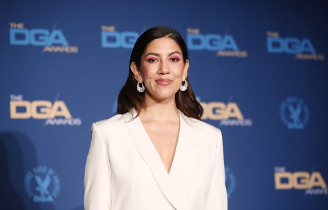 BEVERLY HILLS, CALIFORNIA - MARCH 12: Stephanie Beatriz poses in the press room during the 74th Annu...