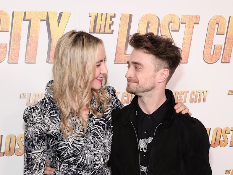 Daniel Radcliffe and Erin Darke's red carpet photos are adorable.