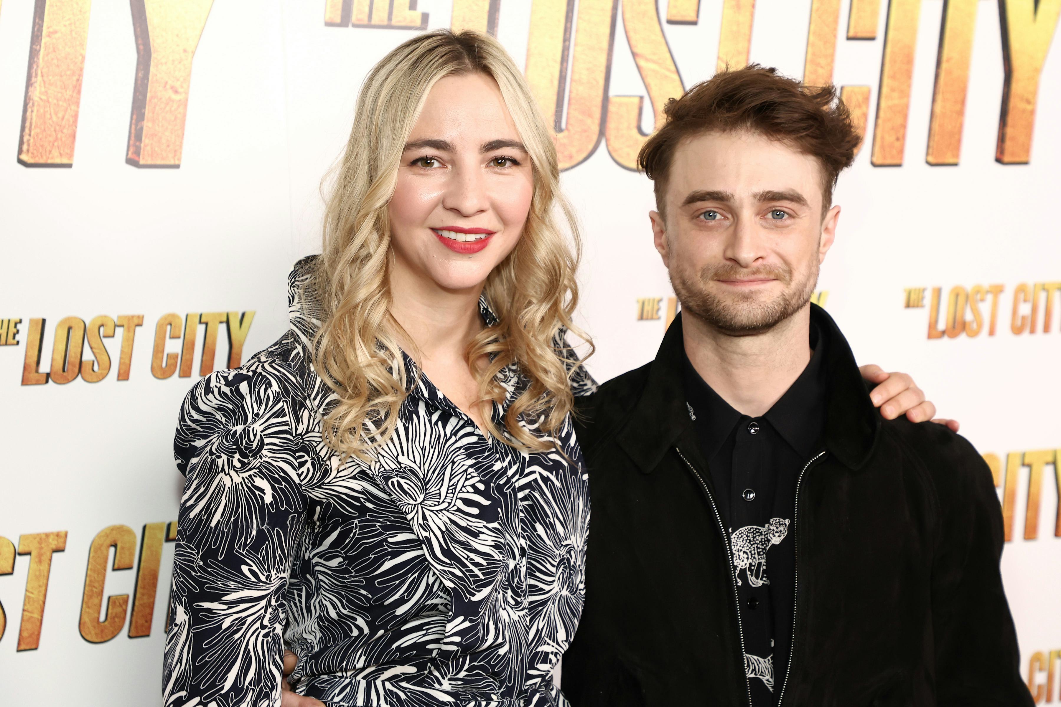 Daniel Radcliffe and Erin Darke's red carpet photos are so sweet.