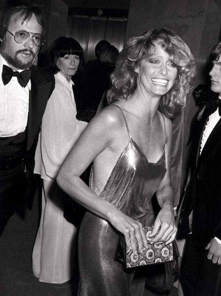 Jay Bernstein and Farrah Fawcett at the 1978 Academy Awards