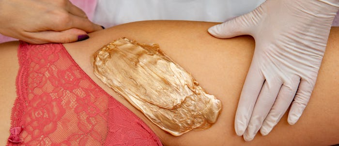 Waiting for Wax to be Ready for Peeling off from Client's Skin