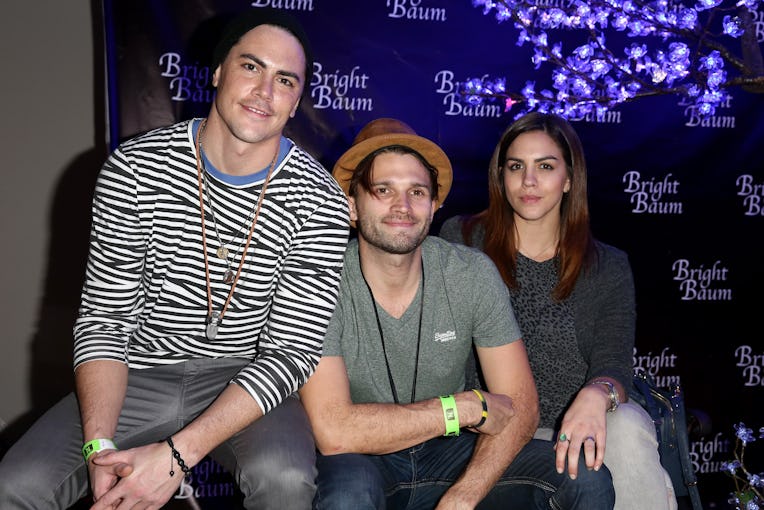 WEST HOLLYWOOD, CA - JANUARY 09: (L-R) TV personalities Tom Sandoval, Tom Schwartz and Katie Malone...