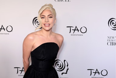 NEW YORK, NEW YORK - MARCH 16: Lady Gaga attends the 2022 New York Film Critics Circle Awards at TAO...