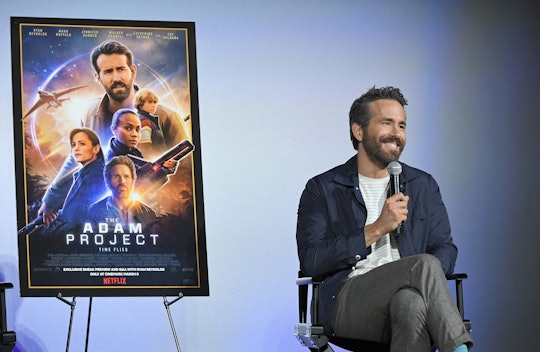 Ryan Reynolds talked about his on-screen kiss.