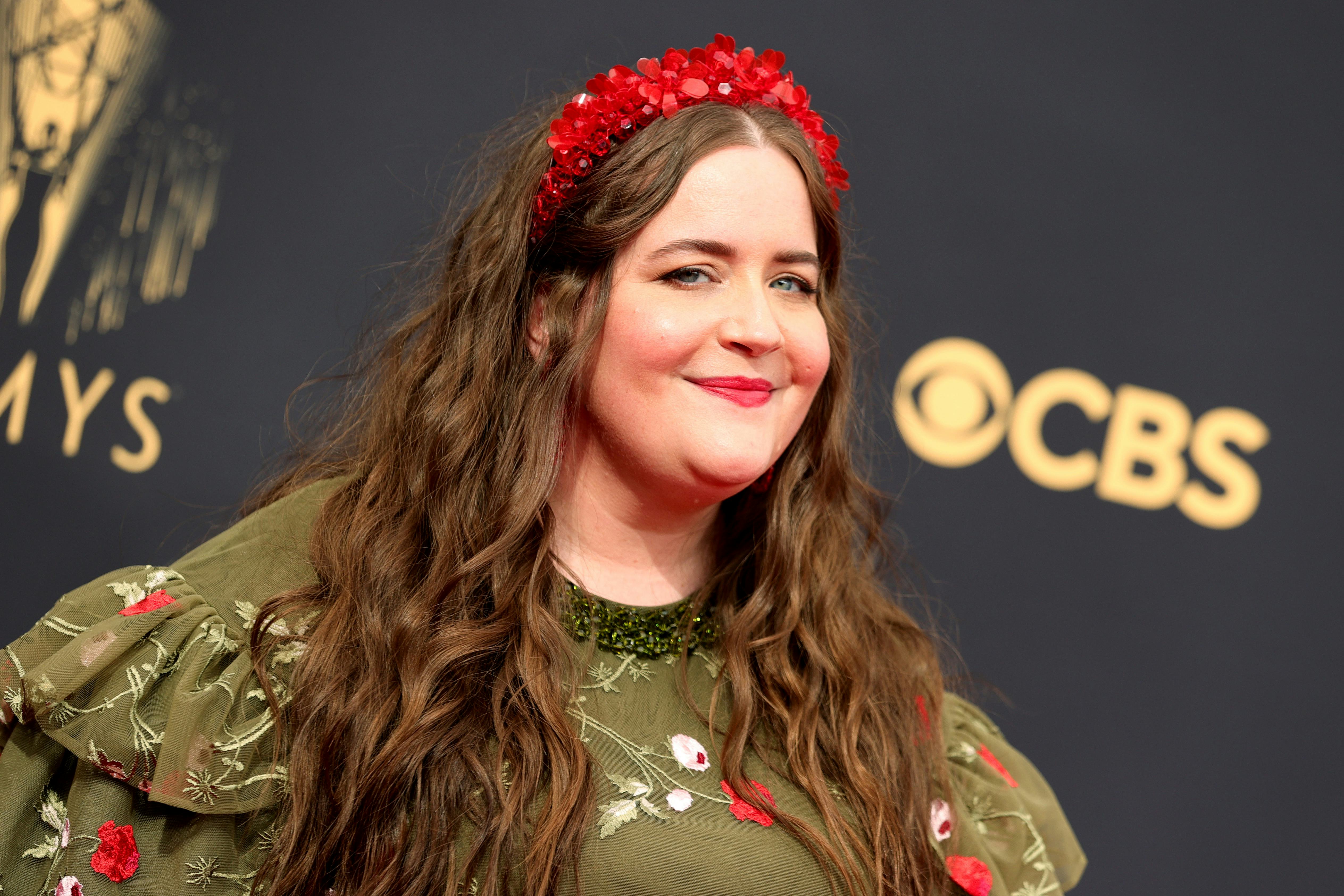 Aidy Bryant attends the 73rd Primetime Emmy Awards at L.A. LIVE on September 19, 2021 in Los Angeles&hellip;
