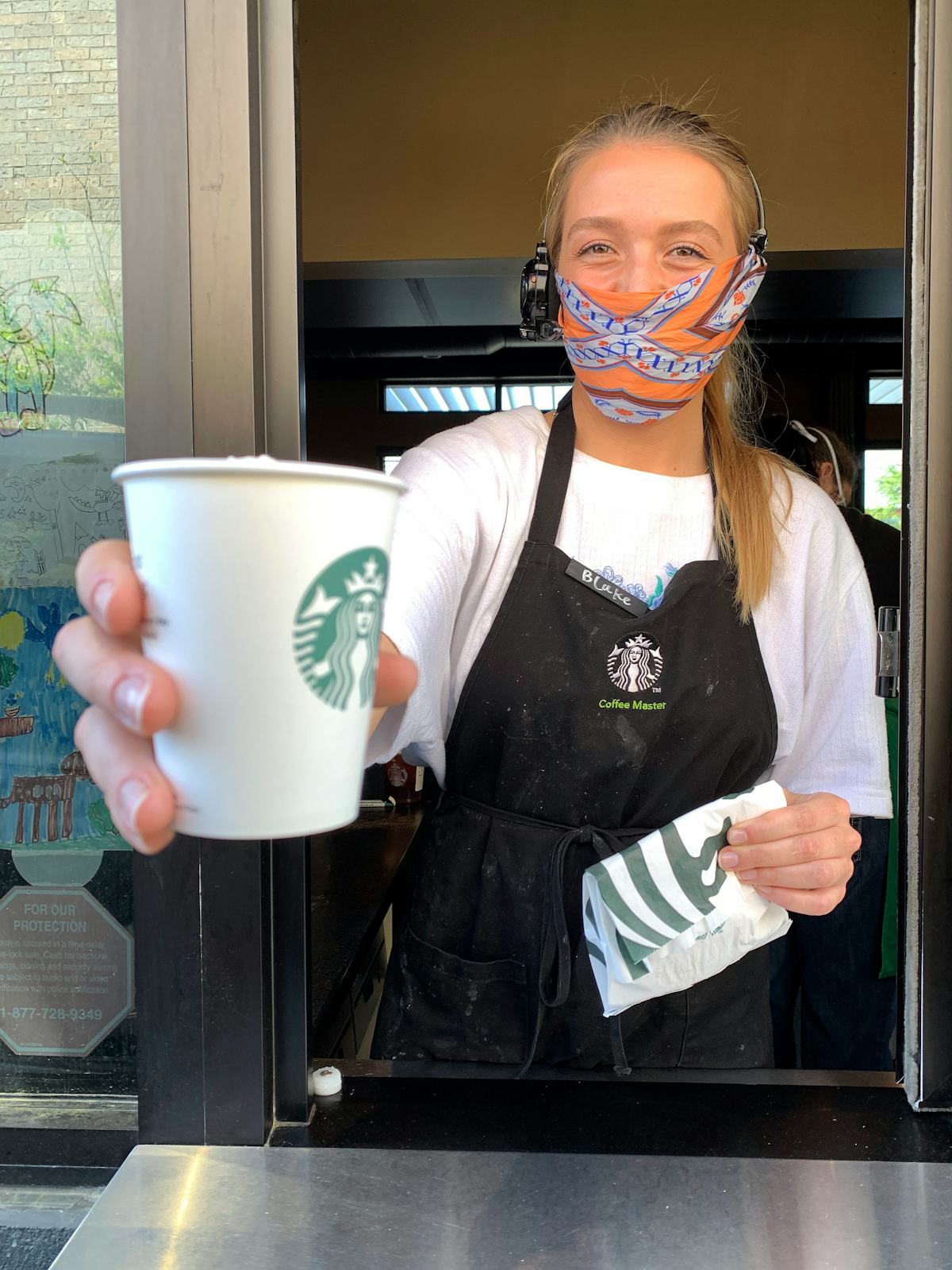 Starbucks drive-thrus will allow reusable cups by 2023.