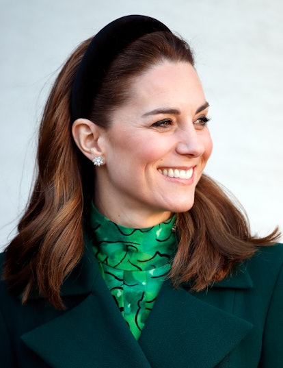 Headband Trend Puffy Velvet Kate Middleton