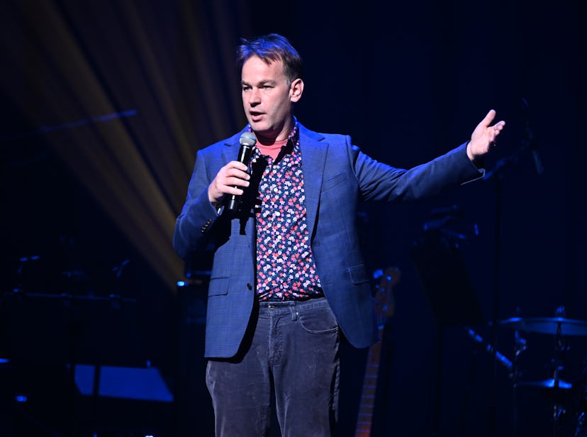 Mike Birbiglia performs onstage during the 2021 A Funny Thing Happened On The Way To Cure Parkinson'…