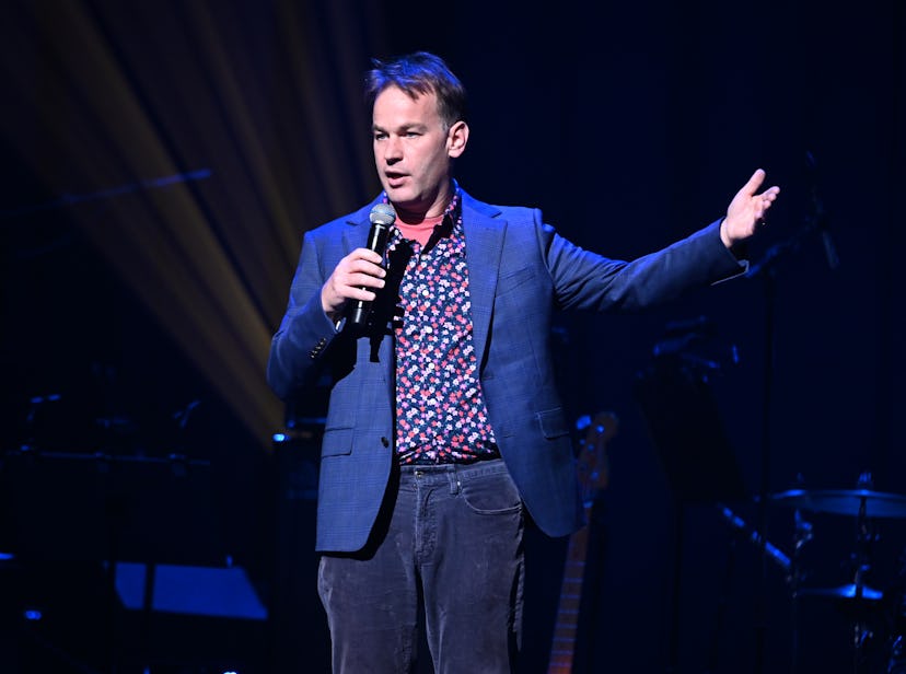 Mike Birbiglia performs onstage during the 2021 A Funny Thing Happened On The Way To Cure Parkinson'...