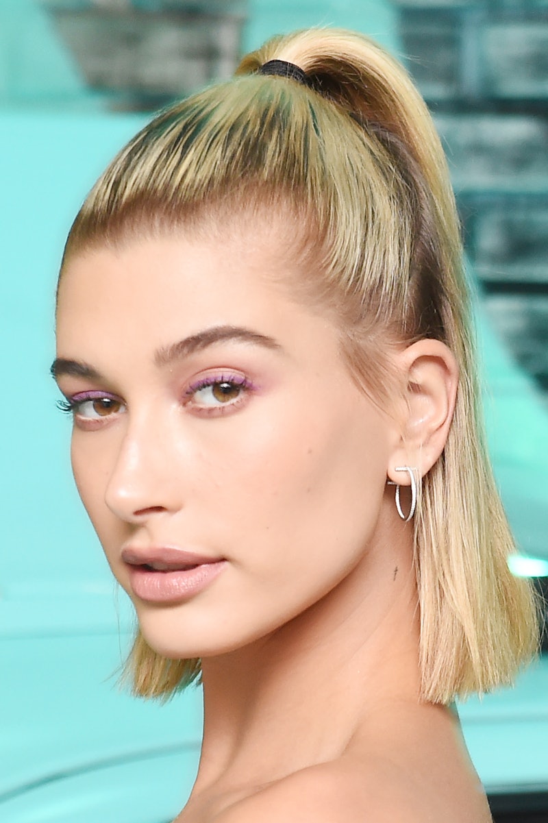 NEW YORK, NY - MAY 03:  Hailey Baldwin attends the Tiffany & Co. Paper Flowers event and Believe In ...