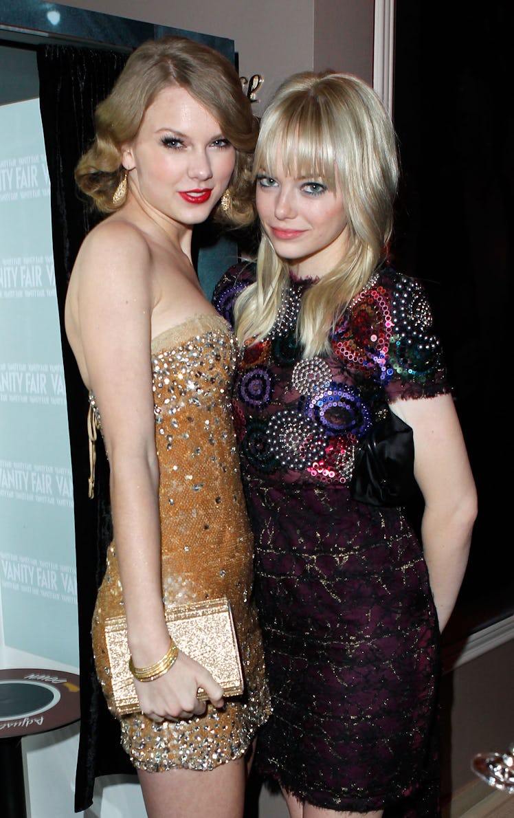Emma Stone's friendship with Taylor Swift started off with an email.