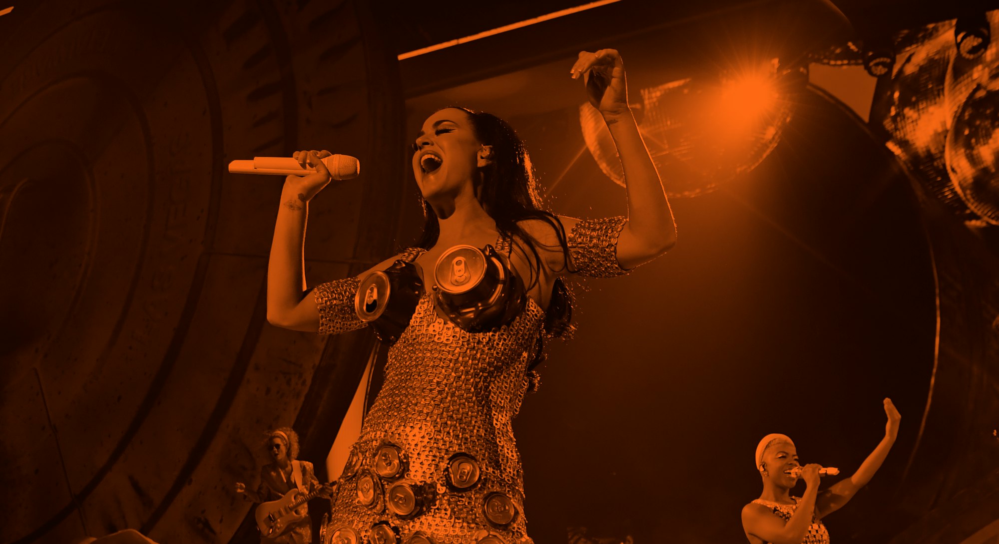 LAS VEGAS, NEVADA - DECEMBER 29: Katy Perry performs onstage during Katy Perry: PLAY Las Vegas Resid...