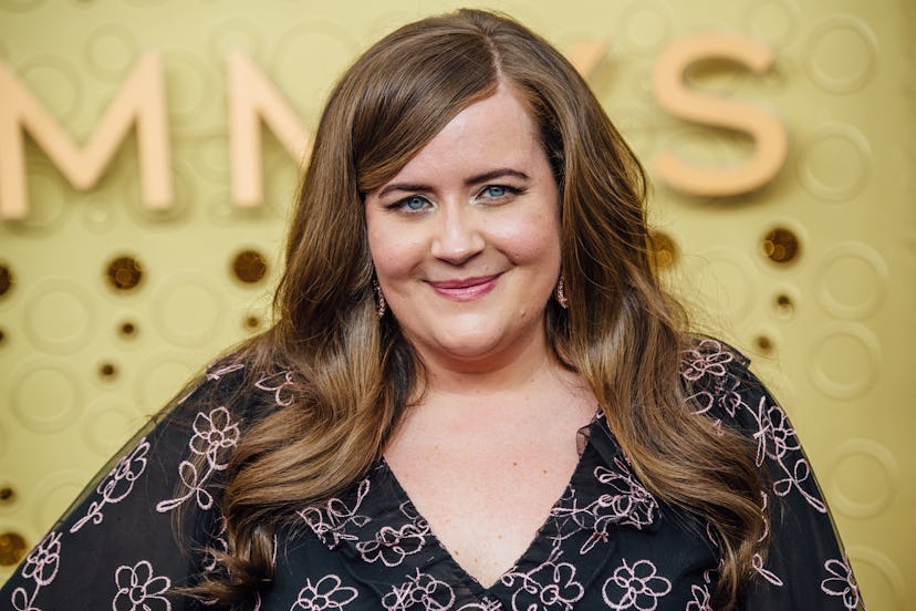Aidy Bryant arrives at the 71st Emmy Awards at Microsoft Theater on September 22, 2019 in Los Angele...