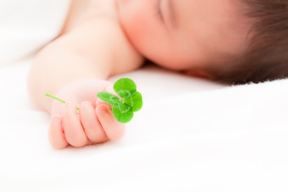 Use these Instagram captions to celebrate baby's first St. Patrick's Day. 