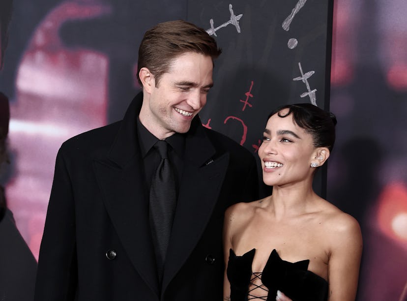 Best friends Robert Pattinson and Zoë Kravitz attend "The Batman" World Premiere in NYC, with their ...