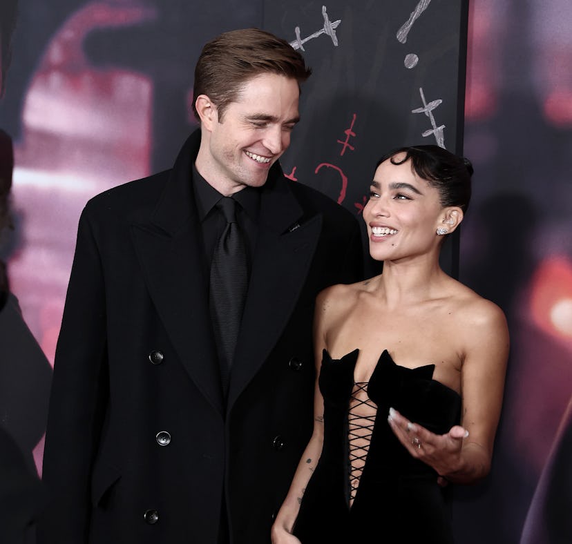 Best friends Robert Pattinson and Zoë Kravitz attend "The Batman" World Premiere in NYC, with their ...