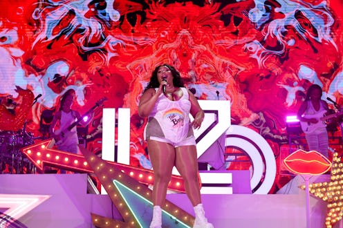 MIAMI BEACH, FLORIDA - DECEMBER 04: Lizzo performs live from Miami Beach at the Platinum Studio for ...