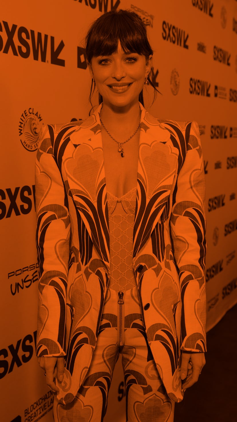 AUSTIN, TEXAS - MARCH 18: Dakota Johnson attends the premiere of "Cha Cha Real Smooth" during the 20...