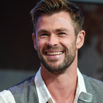 Actor Chris Hemsworth at the Sydney Opera House. The 'Thor' actor just posted an adorable Instagram ...