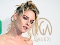 Kristen Stewart wears a wedding dress at the 33rd Annual Producers Guild Awards.