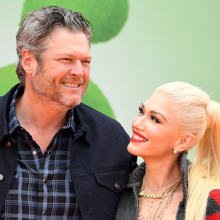 Gwen Stefani and Blake Shelton arrive at the STX Films World Premiere Of "UglyDolls"  at Regal Cinem...