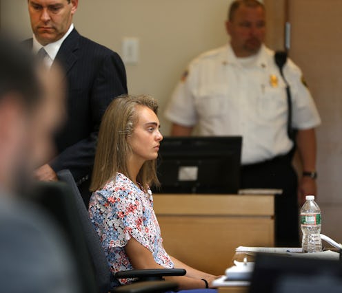 TAUNTON, MA - JUNE 13: After a sidebar with Judge Lawrence Moniz, attorney Joe Cataldo returns to th...