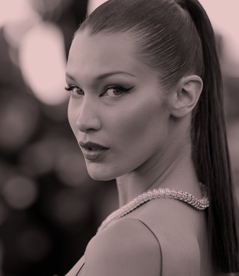 CANNES, FRANCE - MAY 19: Bella Hadid attends the "Okja" screening during the 70th annual Cannes Fil...