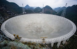 PINGTANG, CHINA - FEBRUARY 04: General view of the Five-hundred-meter Aperture Spherical radio Teles...