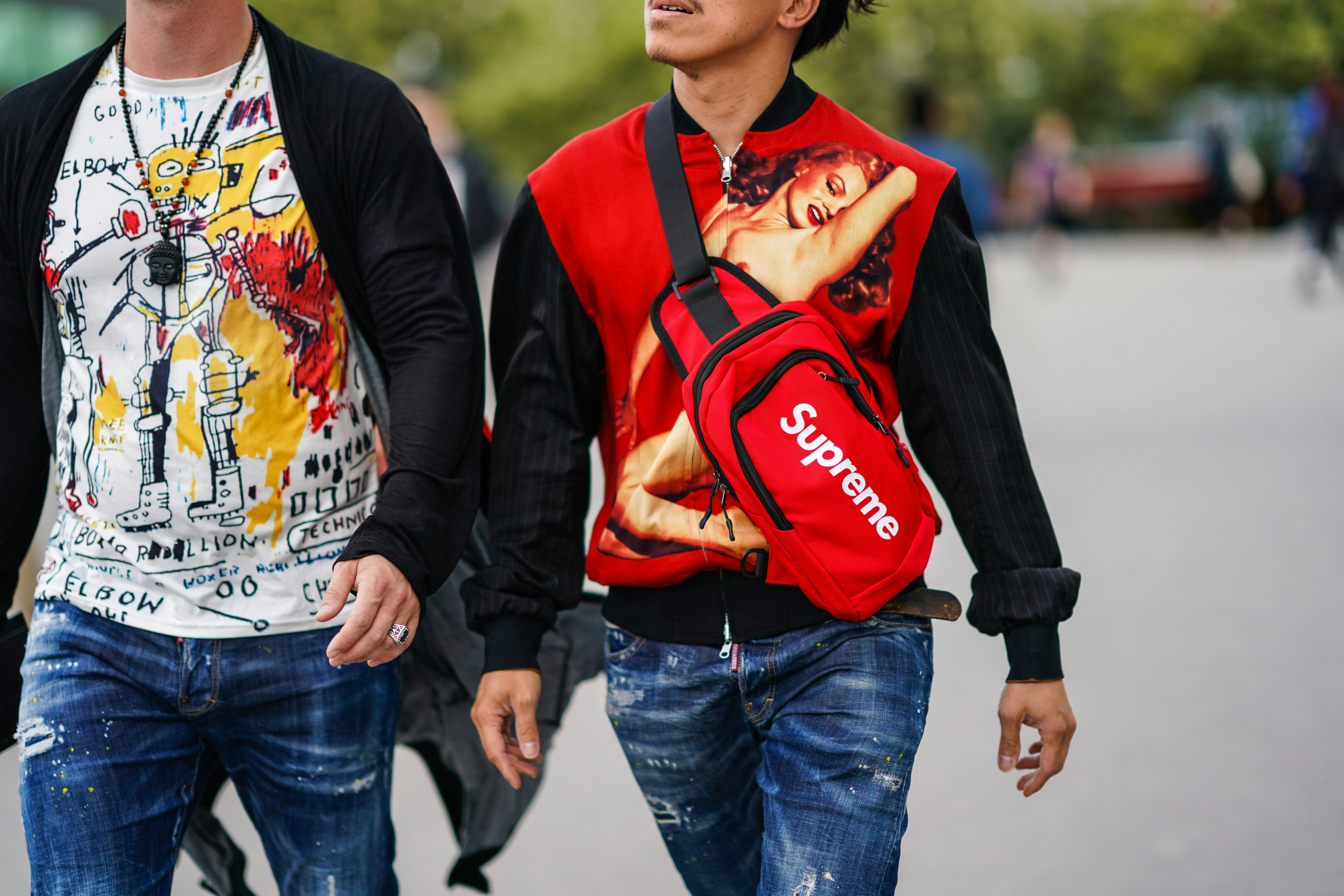 Bart simpson sales supreme backpack