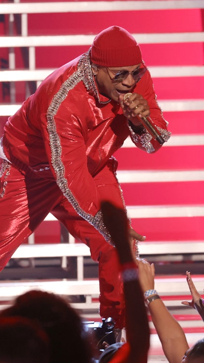 LL Cool J performs onstage at the 2022 iHeartRadio Music Awards.