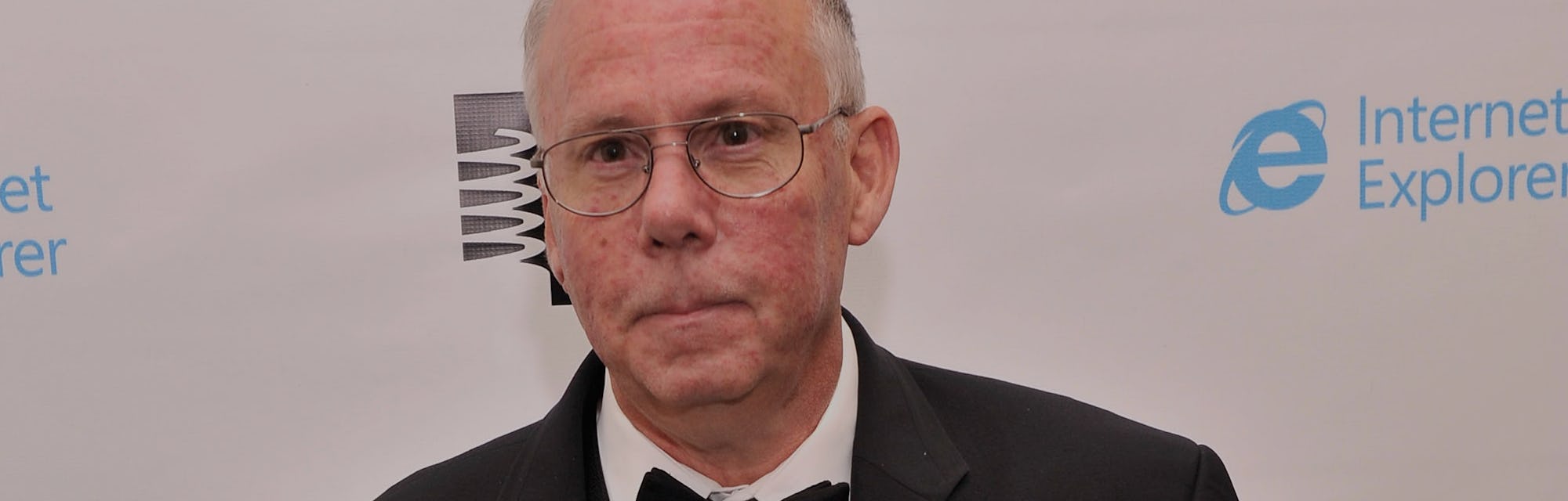 NEW YORK, NY - MAY 21: Steve Wilhite, inventor of the GIF file, poses with an award backstage at th...