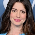 LOS ANGELES, CALIFORNIA - MARCH 17: Anne Hathaway attends the Global Premiere of Apple TV+'s "WeCras...