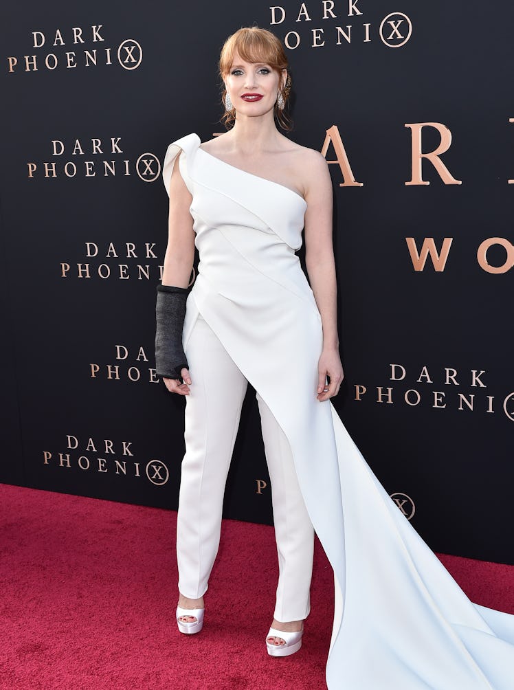 Jessica Chastain attends the premiere of 20th Century Fox's "Dark Phoenix"