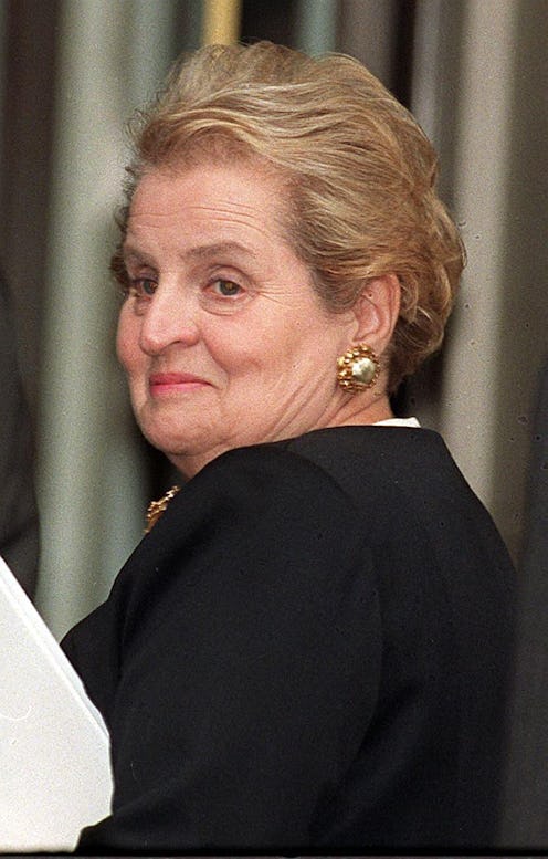 Celebrities and politicians pay tribute to former U.S. Secretary of State Madeleine Albright.   (Pho...