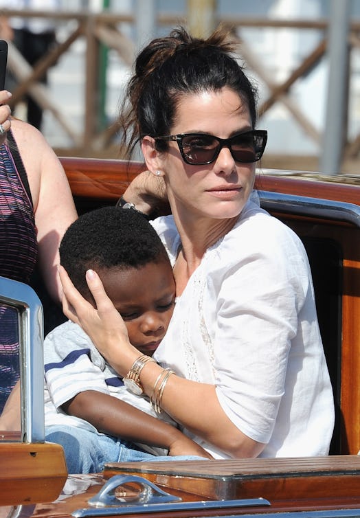 Sandra Bullock's kids are getting older.