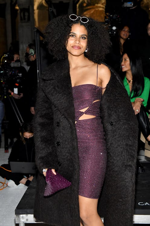 DETROIT, MICHIGAN - OCTOBER 21: Zazie Beetz attends the Bottega Veneta Salon 03 Presentation at Mich...