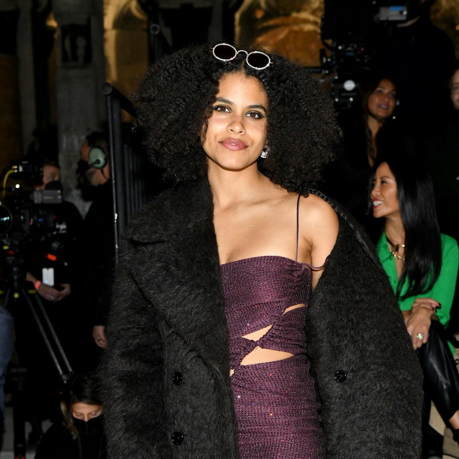 Bookmark Zazie Beetz’s Bohemian Braided Updo For Your Next Hairstyle