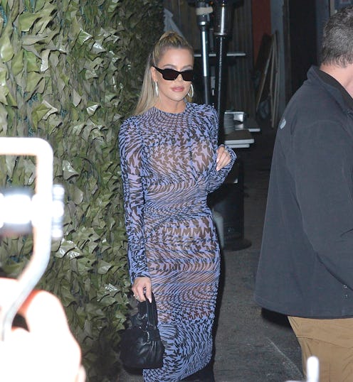 LOS ANGELES, CA - MARCH 09: Khloe Kardashian is seen on March 9, 2022 in Los Angeles, California. ...