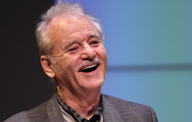 Boston, MA - Bill Murray gets a laugh with the audience as James Downey is honored with the 2012 Lou...