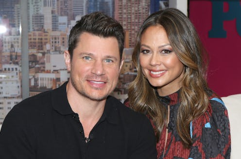 NEW YORK, NEW YORK - FEBRUARY 05: (EXCLUSIVE COVERAGE) Actor Nick Lachey and TV Personality Vanessa ...