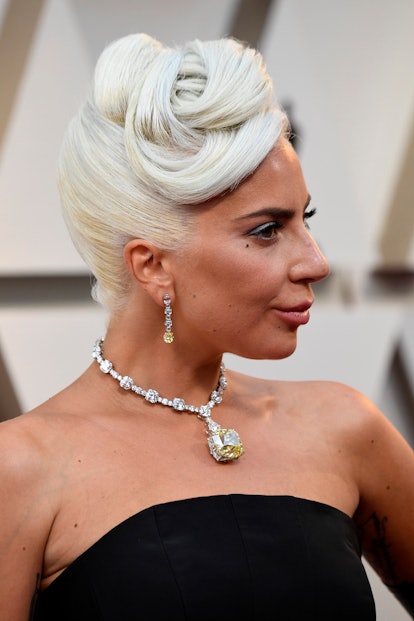 Lady Gaga wore a bouffant at the 91st Academy Awards.