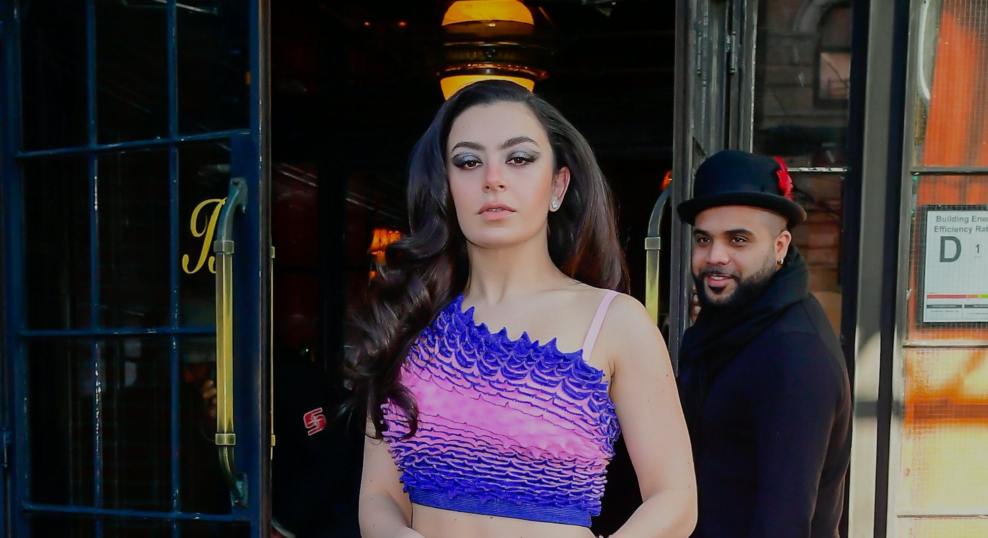 NEW YORK, NY - MARCH 04:  Singer Charli XCX is seen in SoHo on March 4, 2022 in New York City.  (Pho...