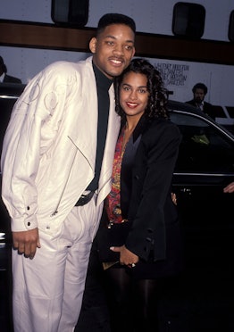 Actor Will Smith and girlfriend Sheree Zampino attend the 19th Annual American Music Awards on Janua...