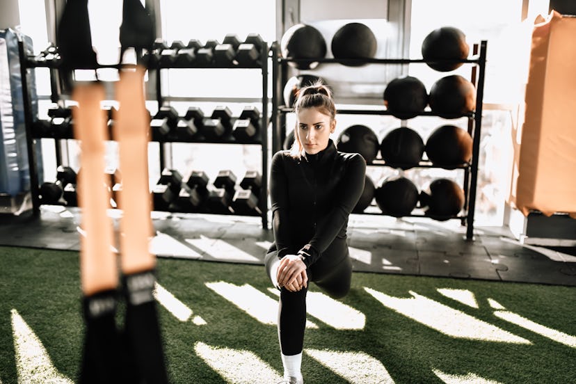 How to stretch after a workout.