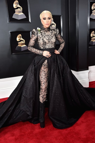 Lady Gaga attends the 60th Annual GRAMMY Awards 